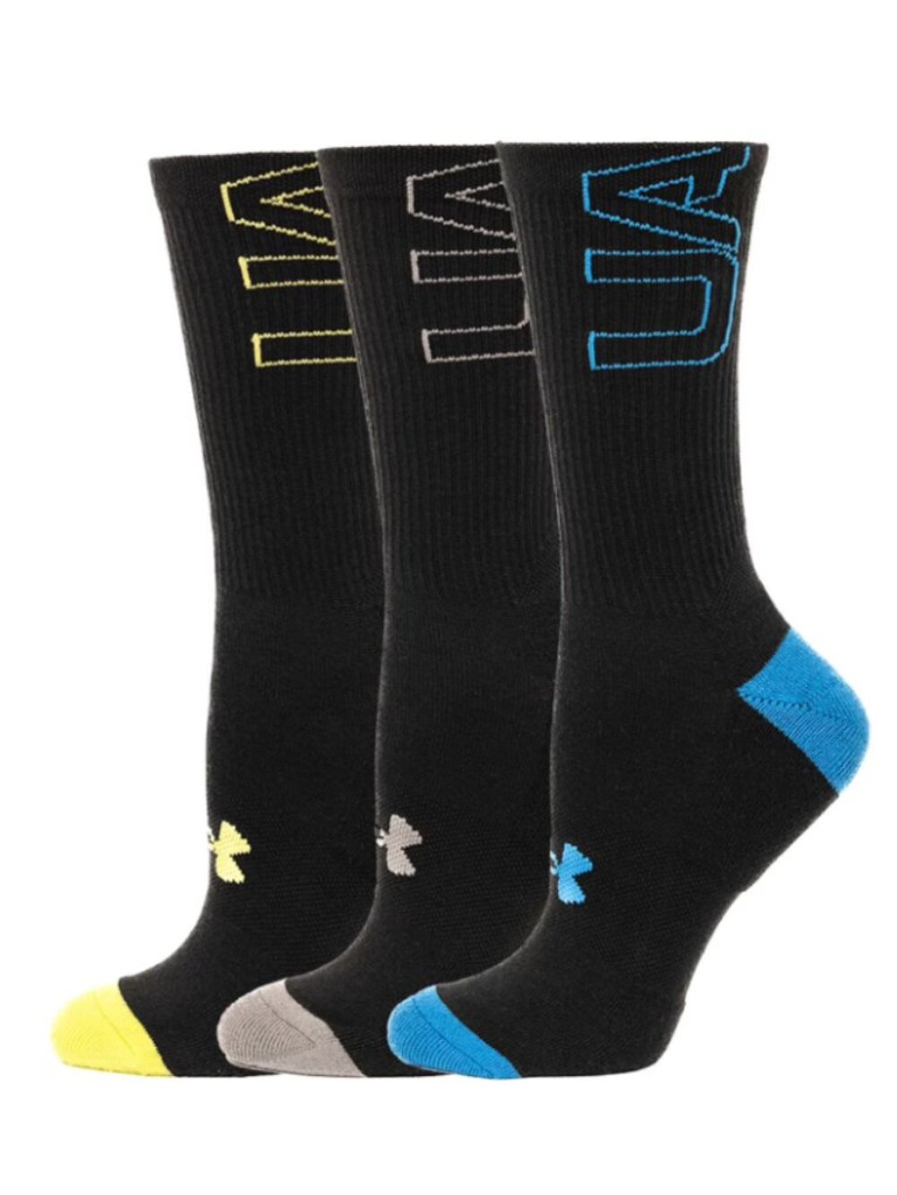 Under Armor Men's 3-Pack Phenom Crew Sock